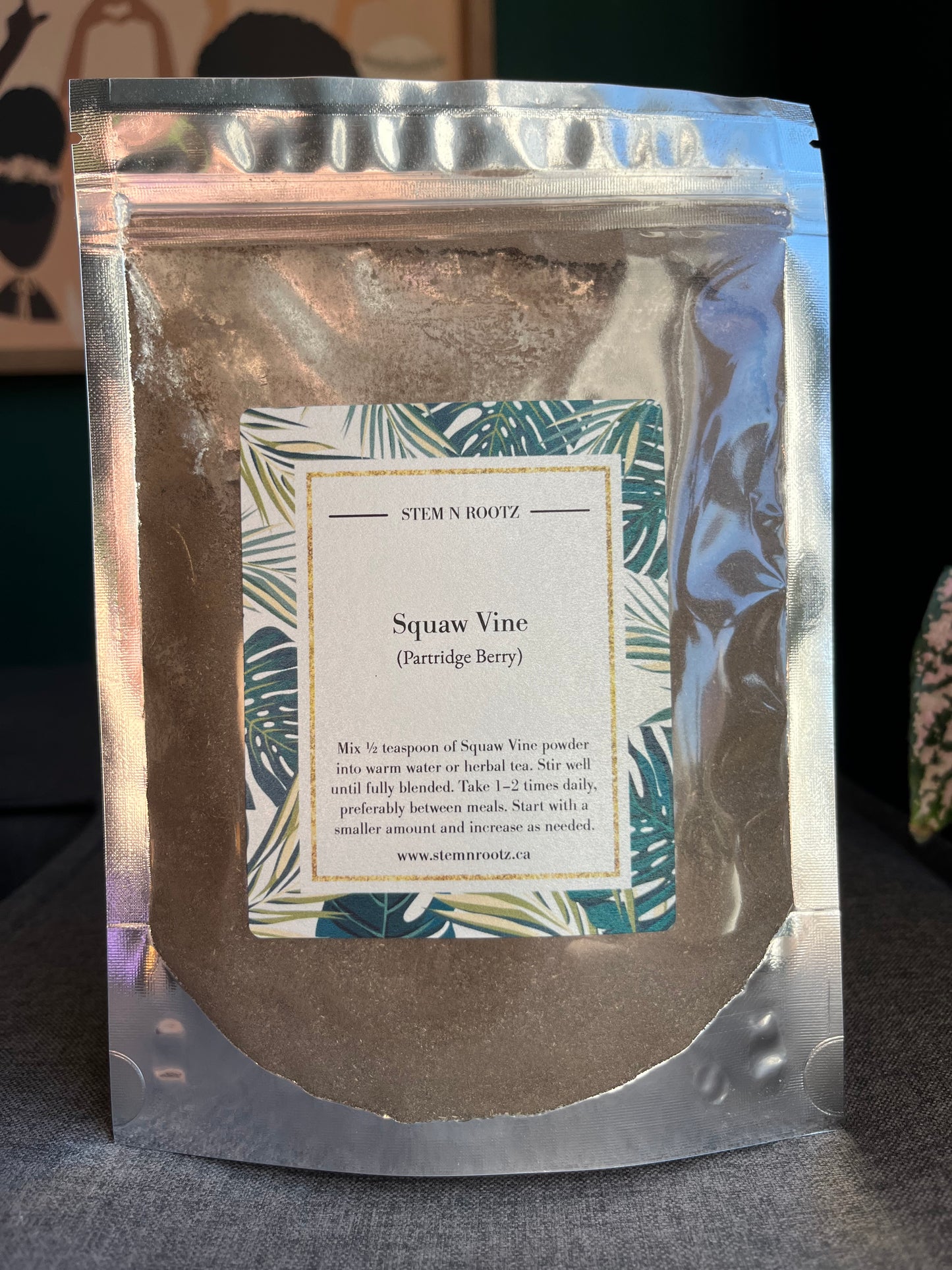 Squaw Vine (Partridge Berry) Powder – Traditional Women’s Herbal Support