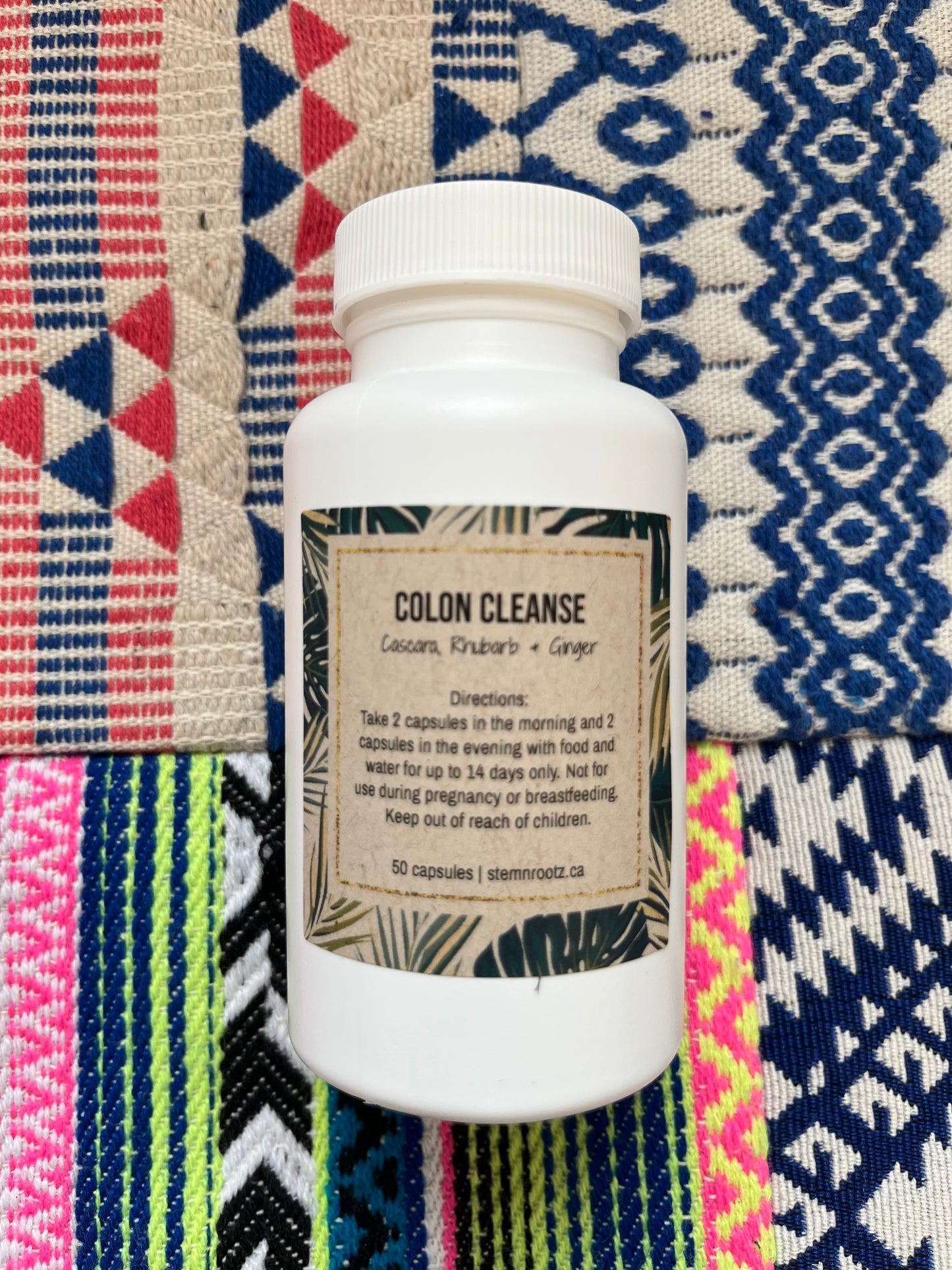 Colon Cleanse Capsules – Natural Support for Digestive Health, Regularity, and Gentle Detoxification (50 capsules)