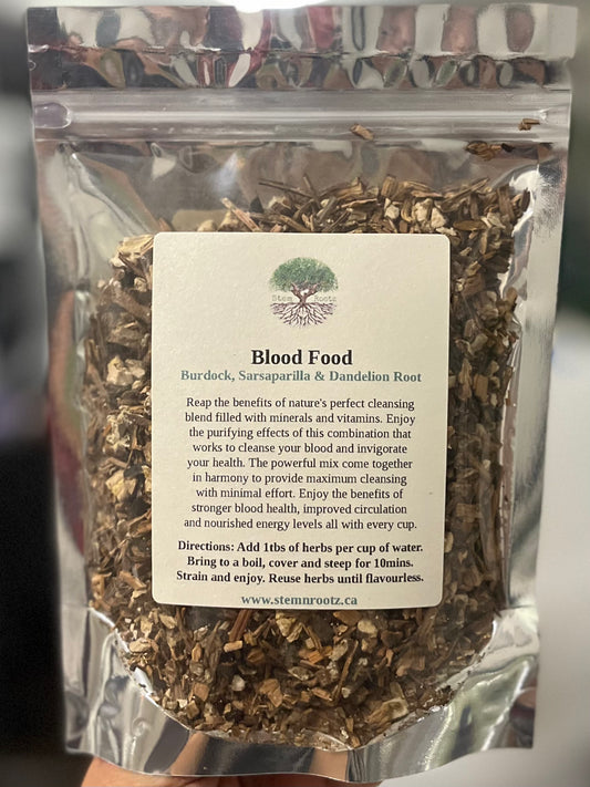 Blood Food Herbal Tea Blend – Cleanse, Nourish, and Rebuild Your Lifeline 4oz