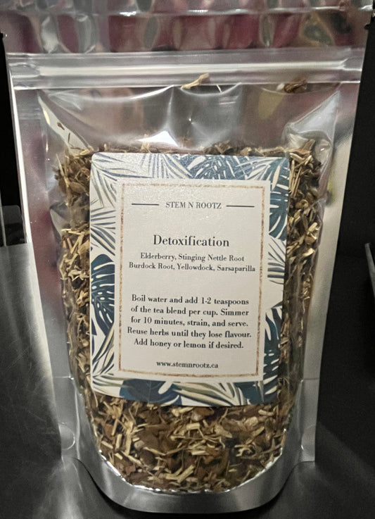 Detoxification Tea – Natural Support for Liver, Kidney, Blood Health, and Full-Body Cleansing 4oz