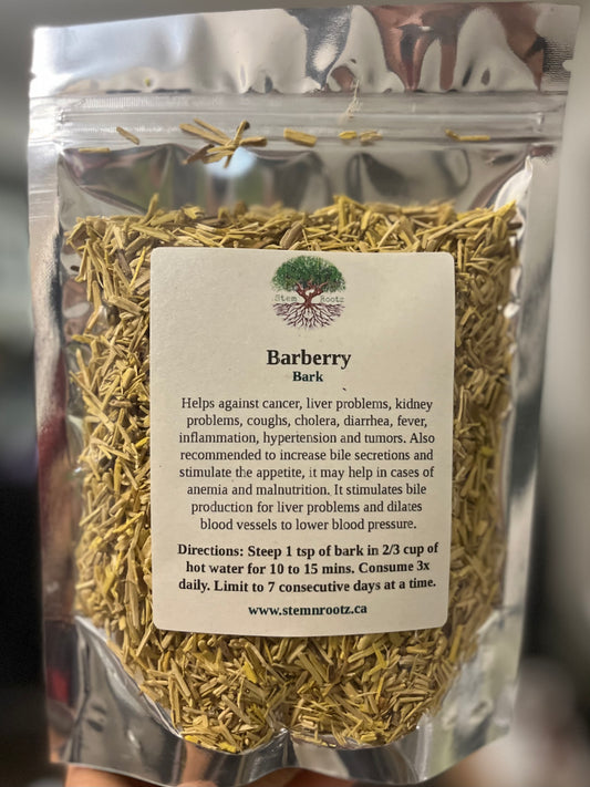 Barberry Bark Tea – Digestive, Immune, and Liver Support 3oz