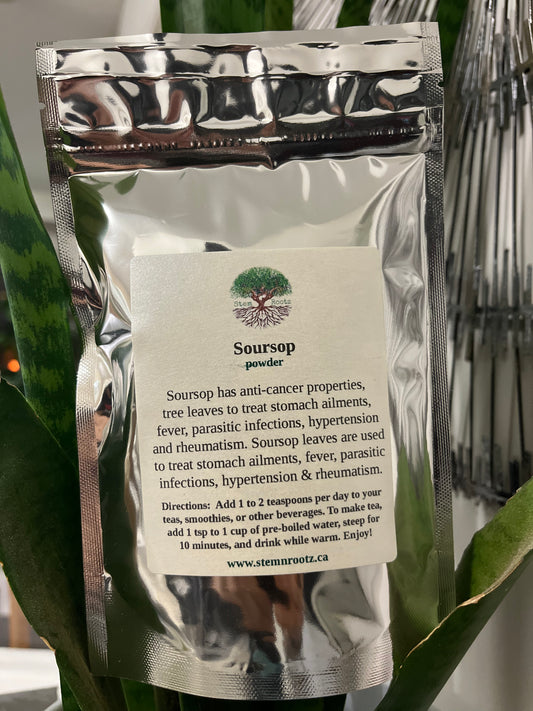 Soursop Powder – Nature’s Antioxidant and Immune-Boosting Powerhouse 3oz