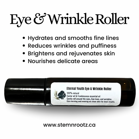 Anti-Aging Eye & Wrinkle Roller – Hydrate, Rejuvenate, and Glow Naturally
