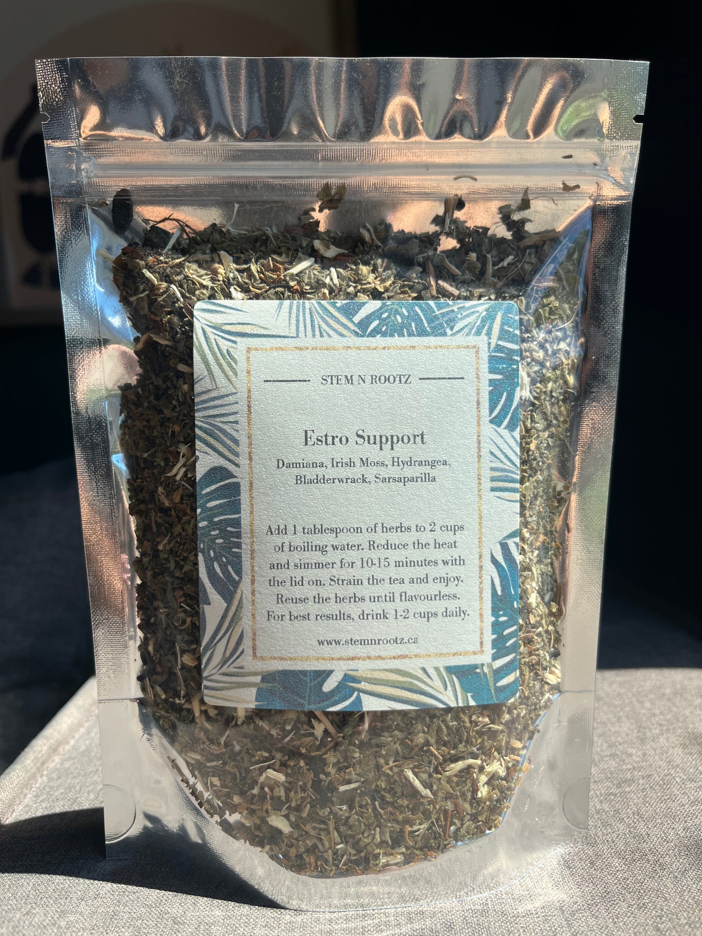 Estro Support Tea Blend – Hormonal Balance and Estrogen Support 3oz