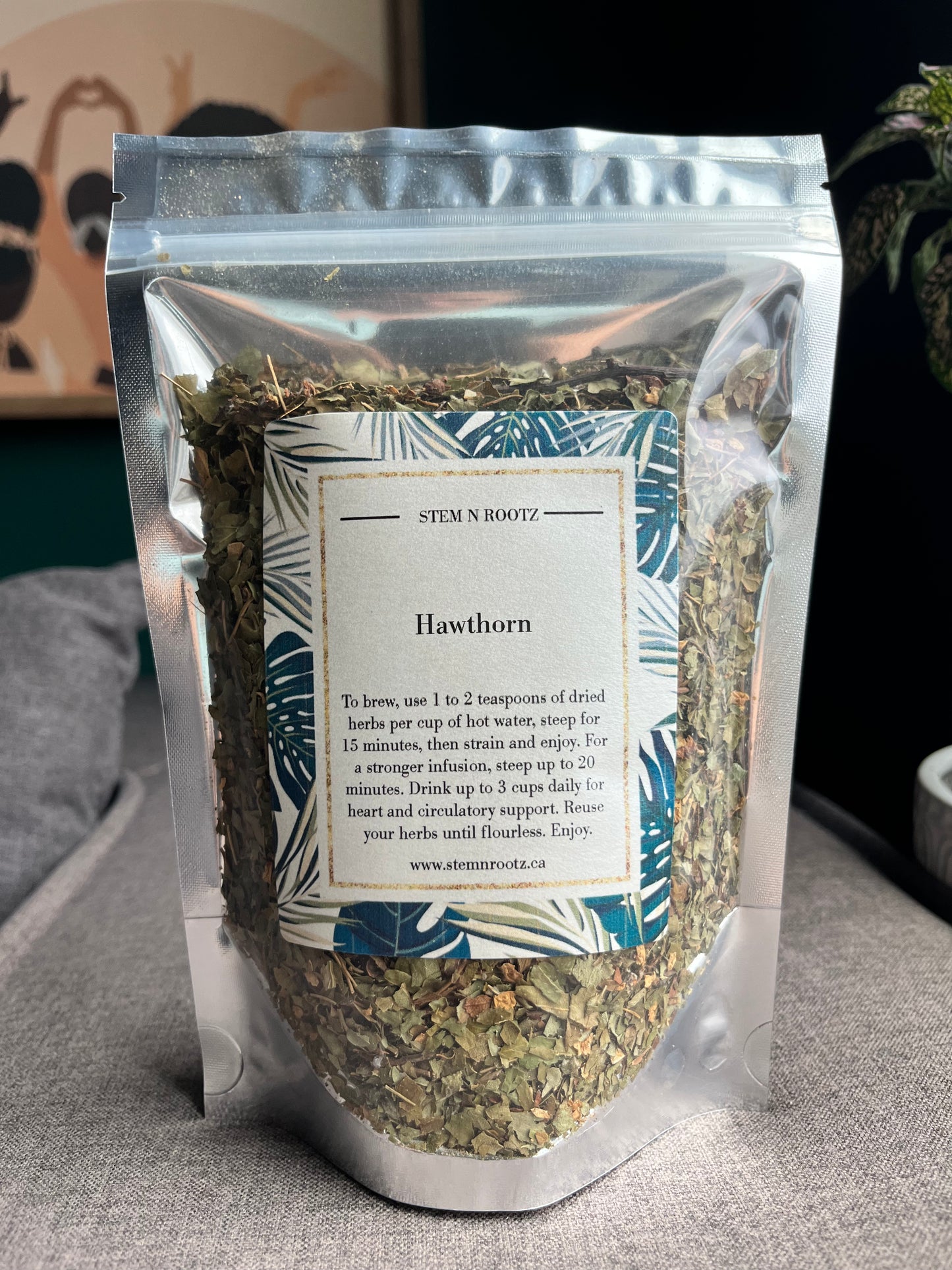 Hawthorn Leaves and Flowers – Natural Support for Heart and Circulatory Health 3oz