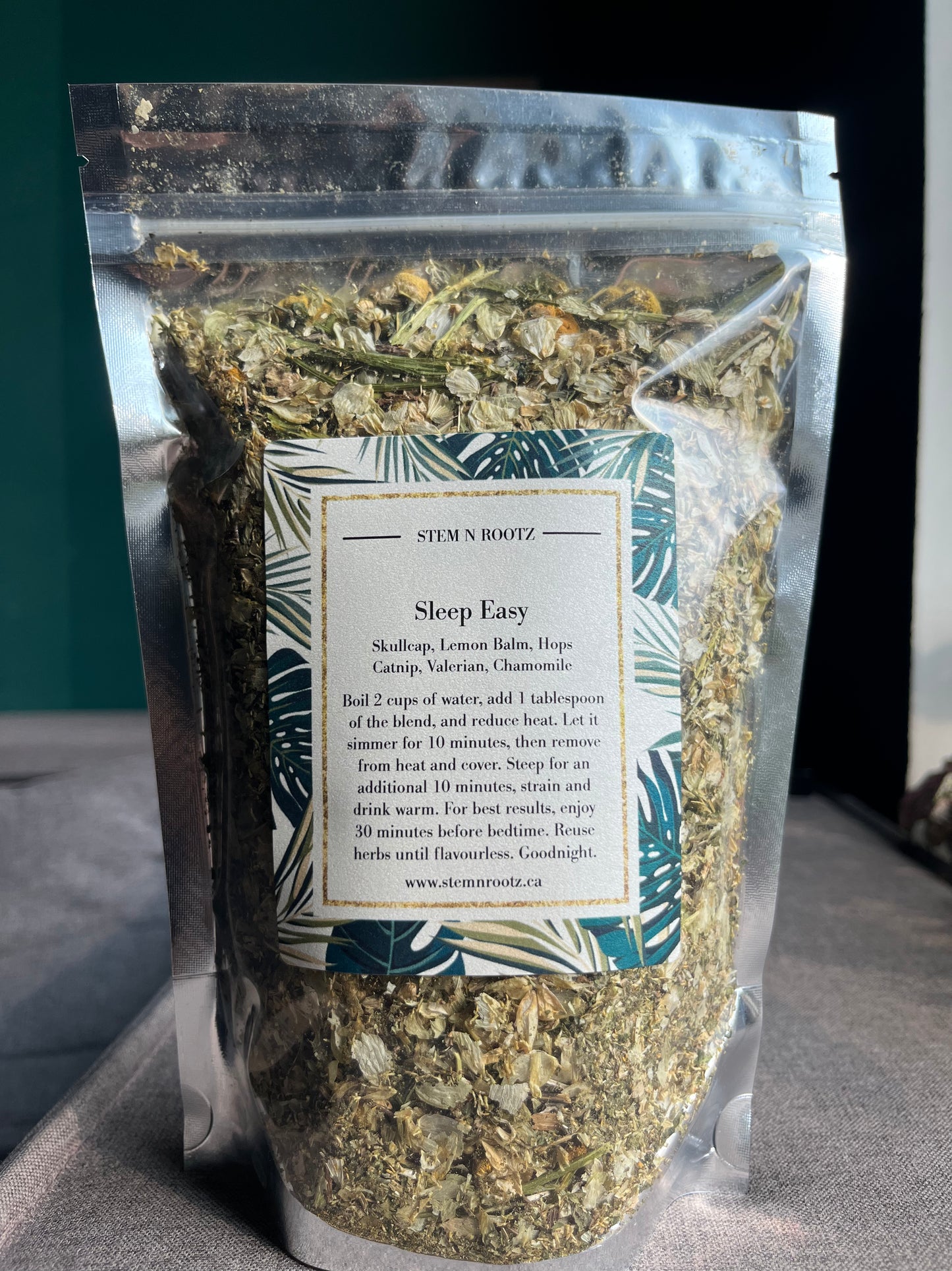 Sleep Easy Tea – Stress Relief, Relaxation, and Sleep Support 3oz