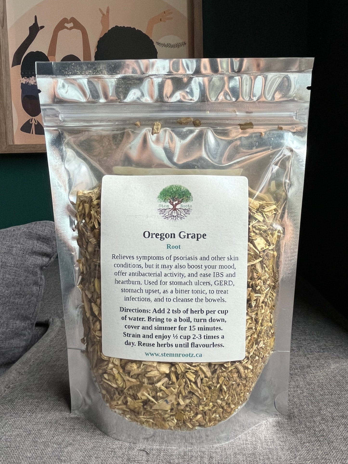 Oregon Grape Root – Skin Healing, Digestive Relief, and Immune Support 3oz
