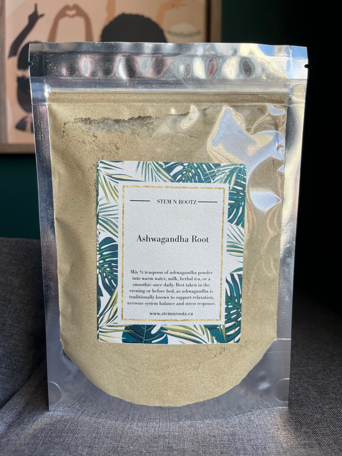 Ashwagandha – Natural Support for Stress, Energy, and Overall Well Being 4oz