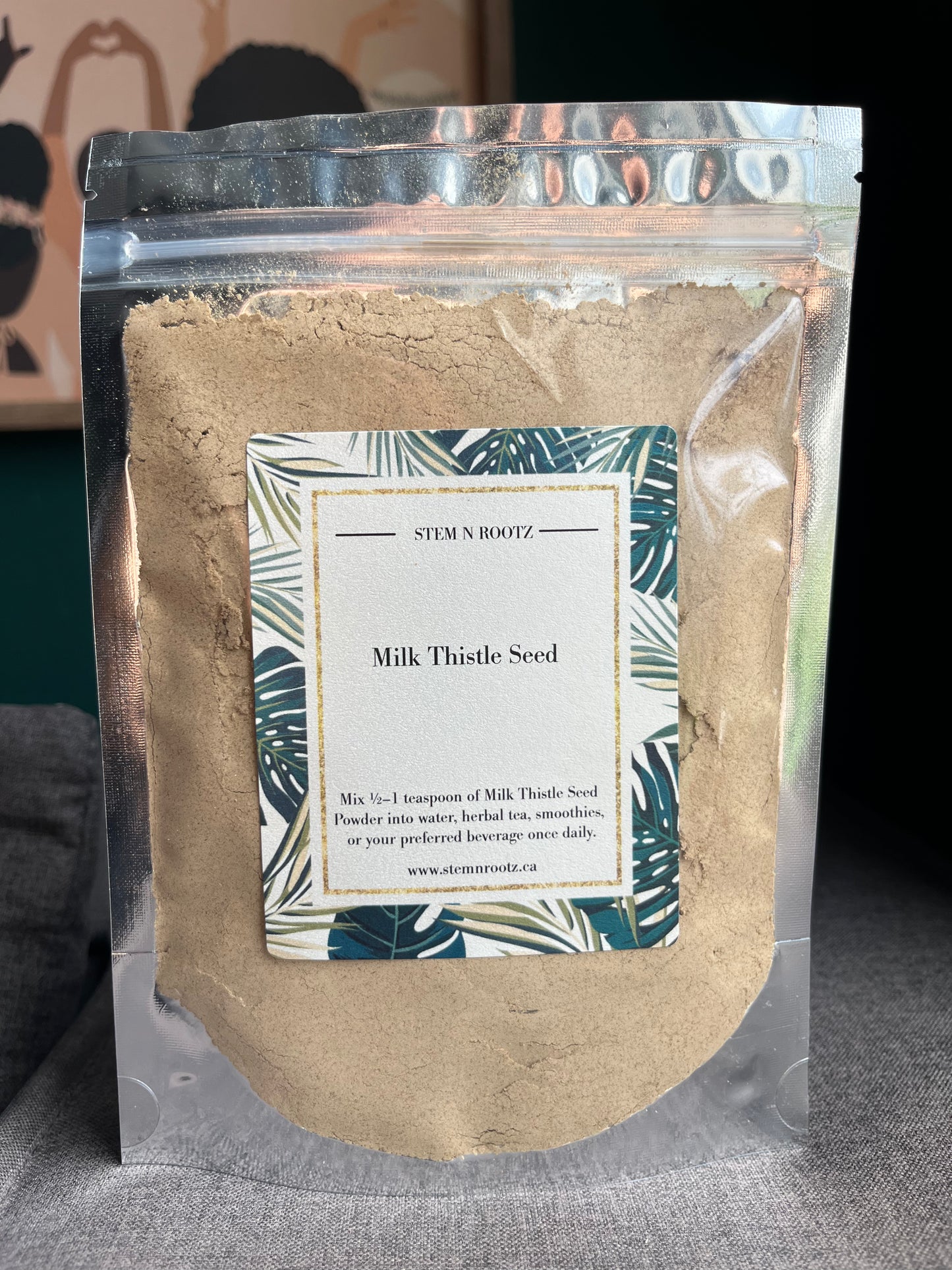 Milk Thistle Seed Powder 4oz