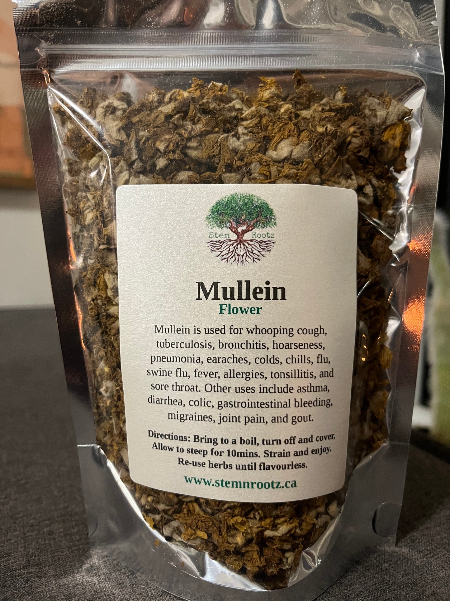 Mullein Flower – Respiratory Support, Immune Health, and Natural Soothing Relief