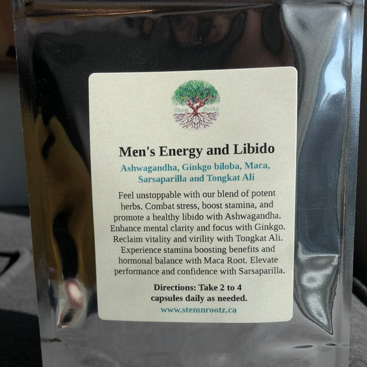 Men’s Energy and Libido Capsules – Stamina, Vitality, and Natural Performance Support (50 Capsules)