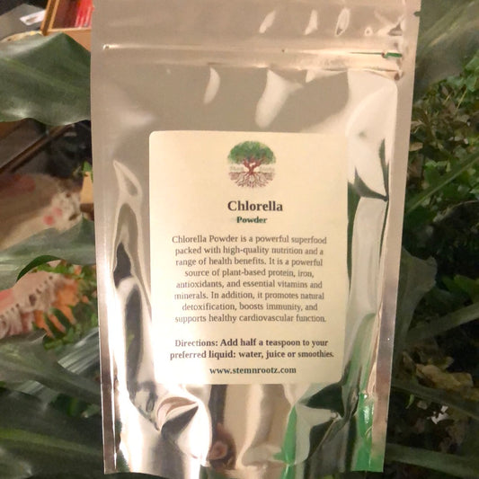 Chlorella Powder – Detoxification, Healing, and Vitality Superfood 3oz