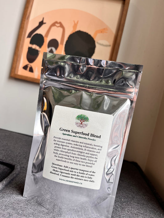 Green Superfood Blend – Energy, Detoxification, and Daily Vitality 4oz