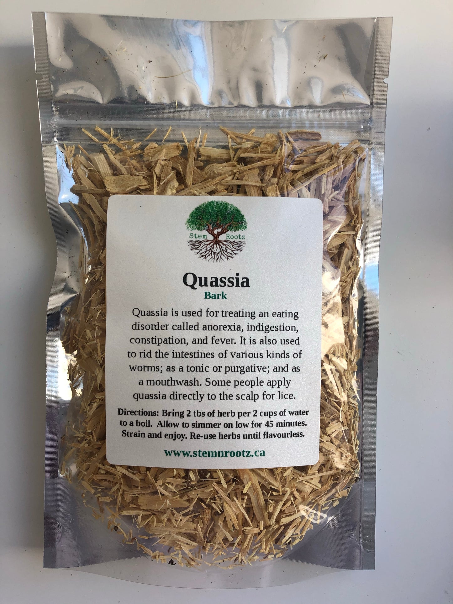 quassia bark (hombre grande) 2.5 oz