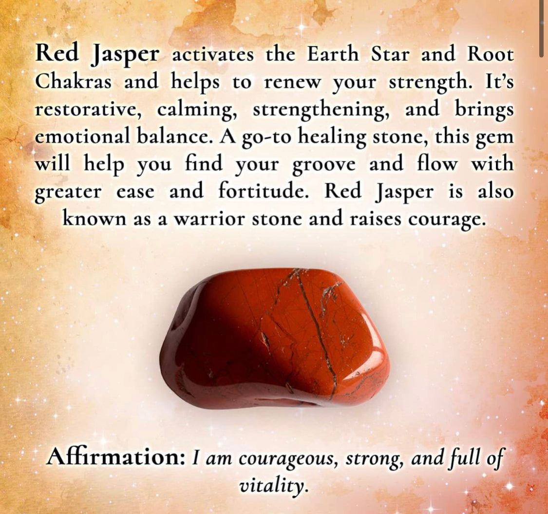 Stem n Rootz – red jasper