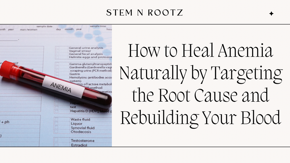 How to Heal Anemia Naturally by Targeting the Root Cause and Rebuilding Your Blood