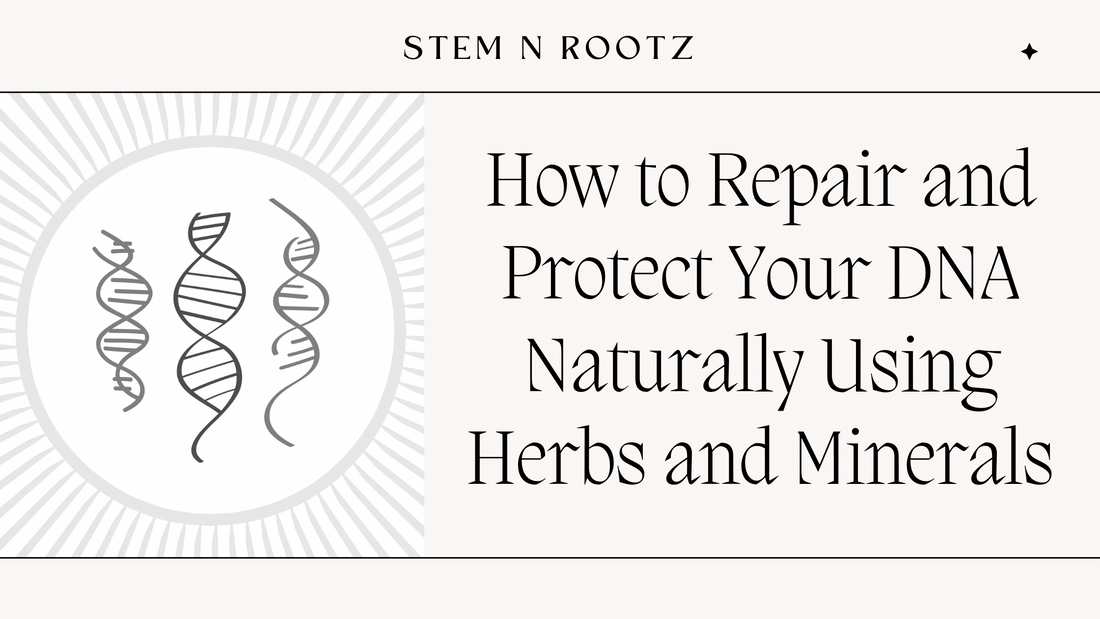 How to Repair and Protect Your DNA Naturally Using Herbs and Minerals