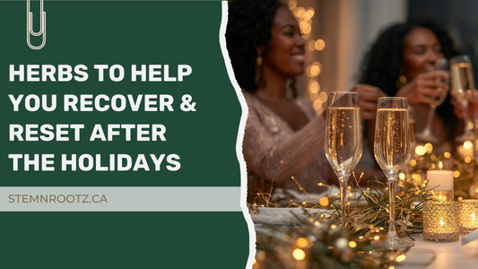 After Holiday Parties: Herbs to Help You Recover and Reset