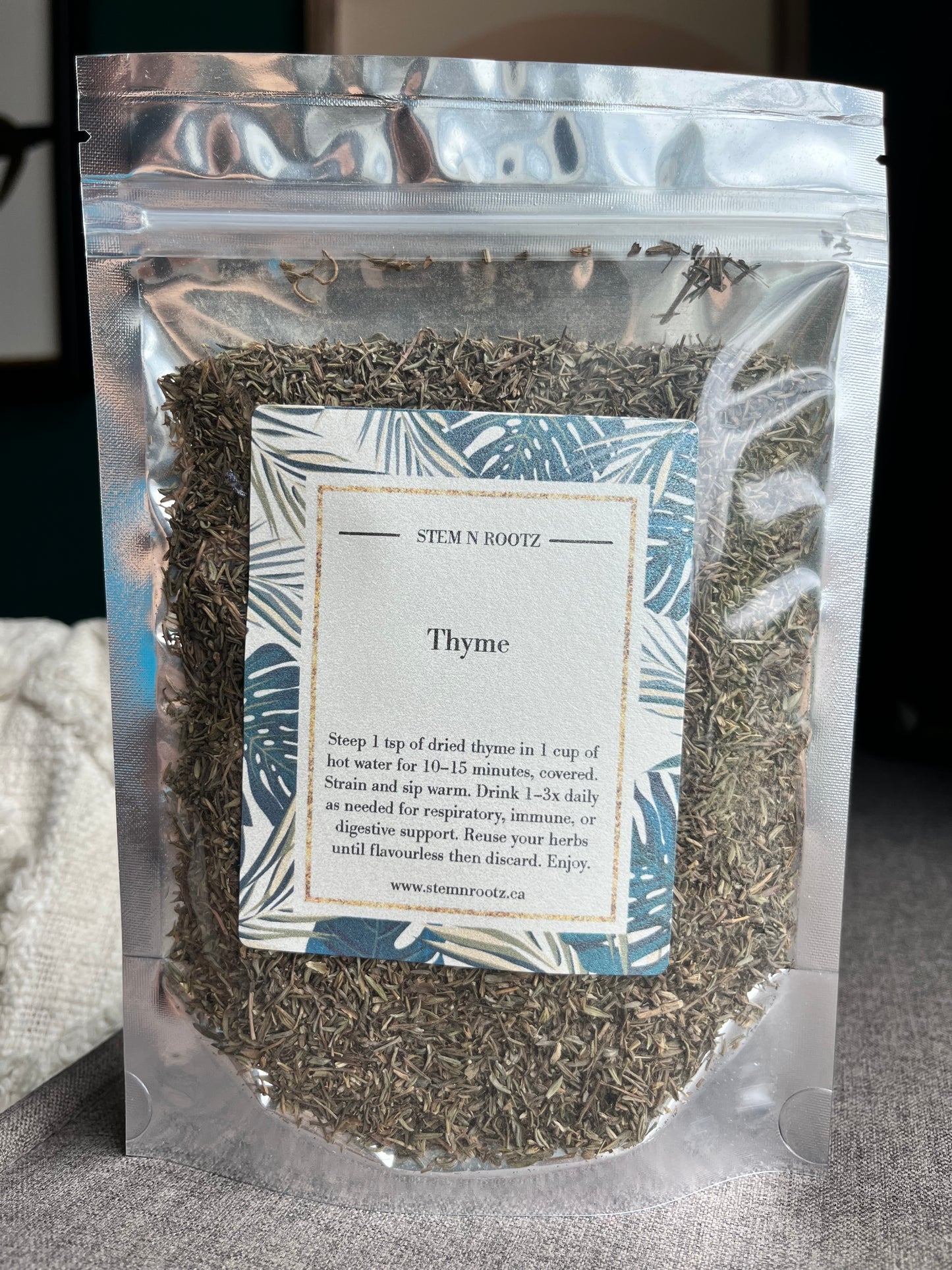 Thyme Leaf Tea – Respiratory, Immune, and Digestive Support 2oz