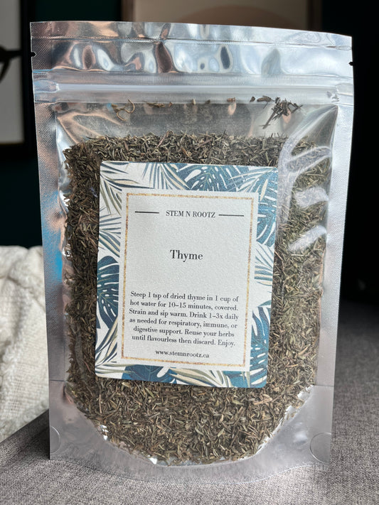 Thyme Leaf Tea – Respiratory, Immune, and Digestive Support 2oz