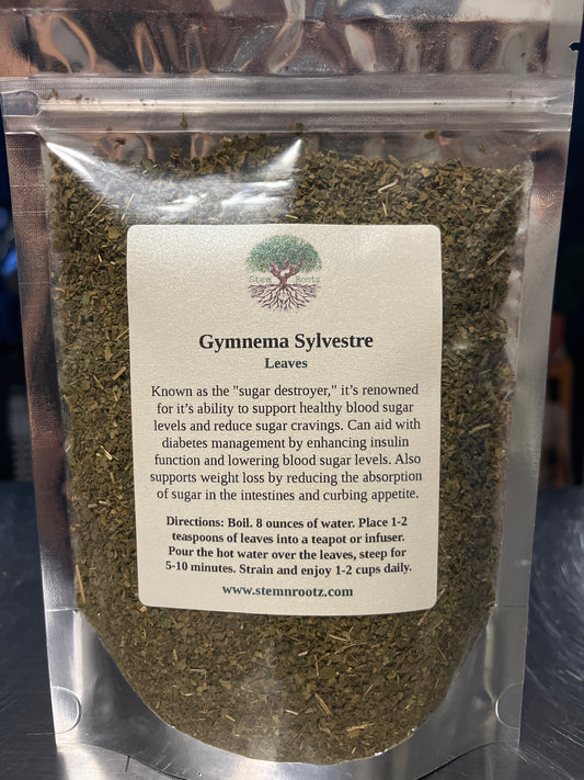 Gymnema Sylvestre Tea – Blood Sugar Balance, Craving Control, and Metabolic Wellness 2oz