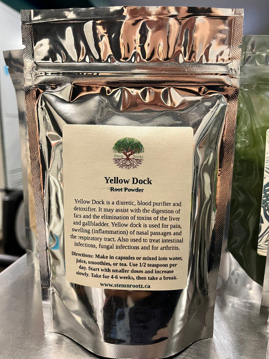 Yellow Dock Powder 4oz