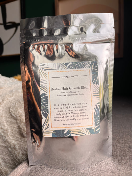 Hair Growth Herbal Powder Blend – Strengthen, Nourish, and Revitalize Hair Naturally 4oz