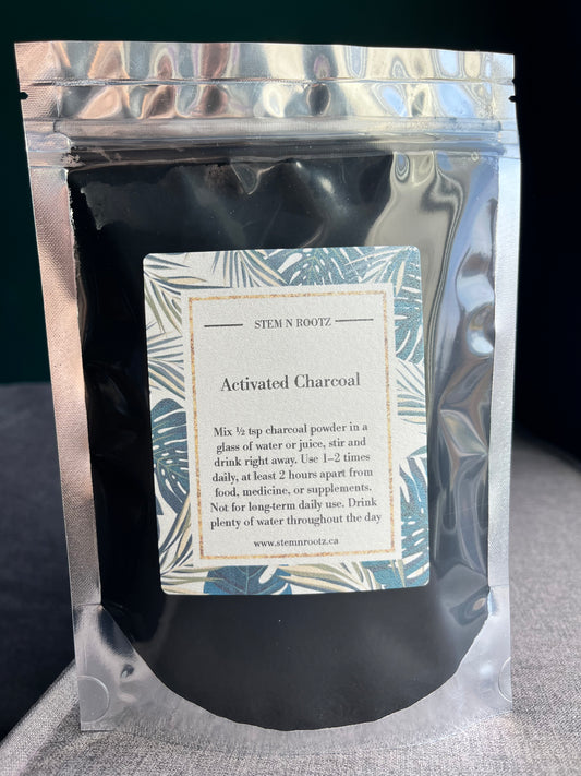 Charcoal Powder (Coconut Shell) 4oz