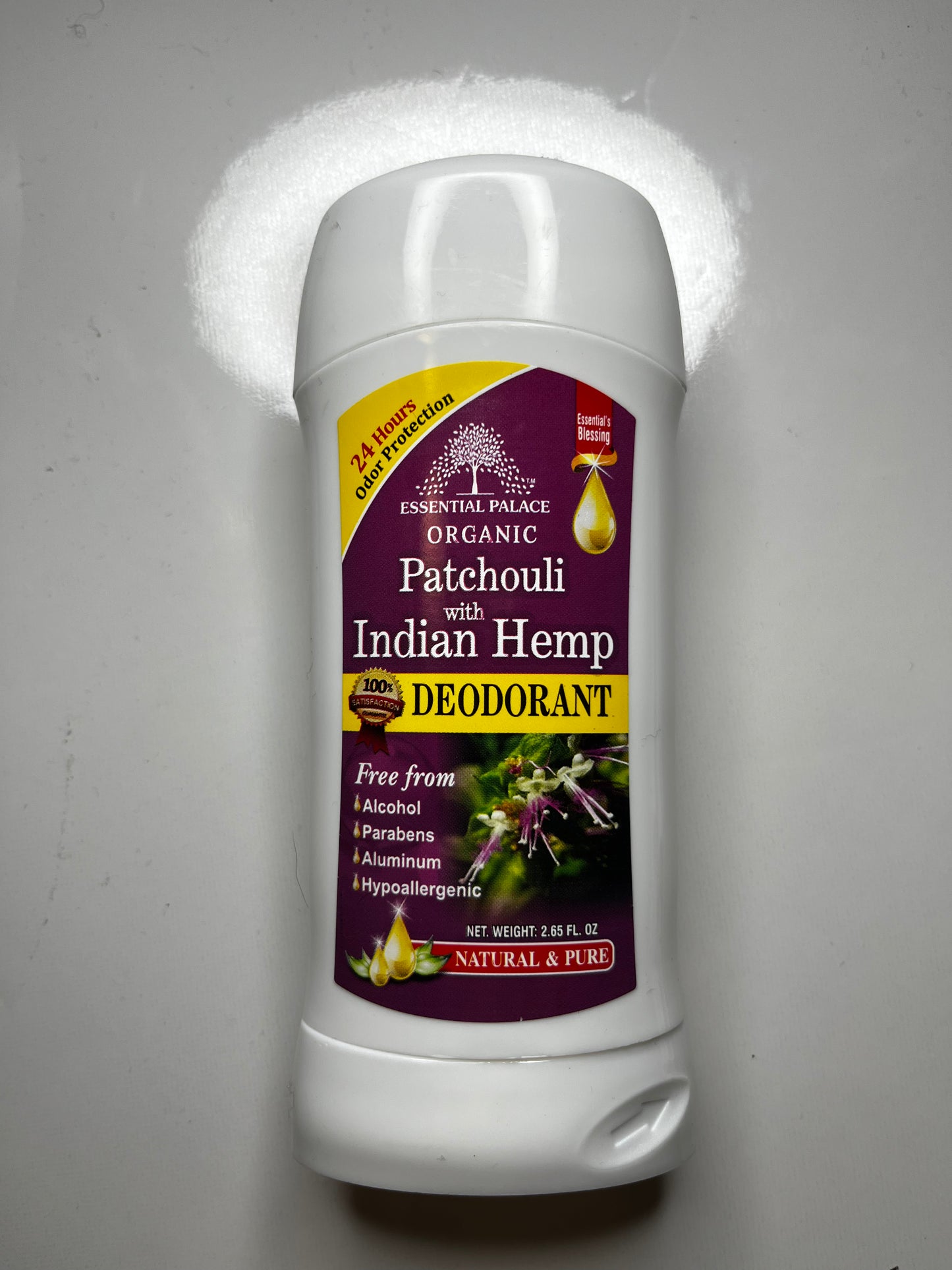 Organic Patchouli & Indian Hemp Deodorant