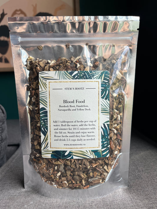 Blood Food Herbal Tea Blend – Purify, Nourish, and Support Vitality 4oz