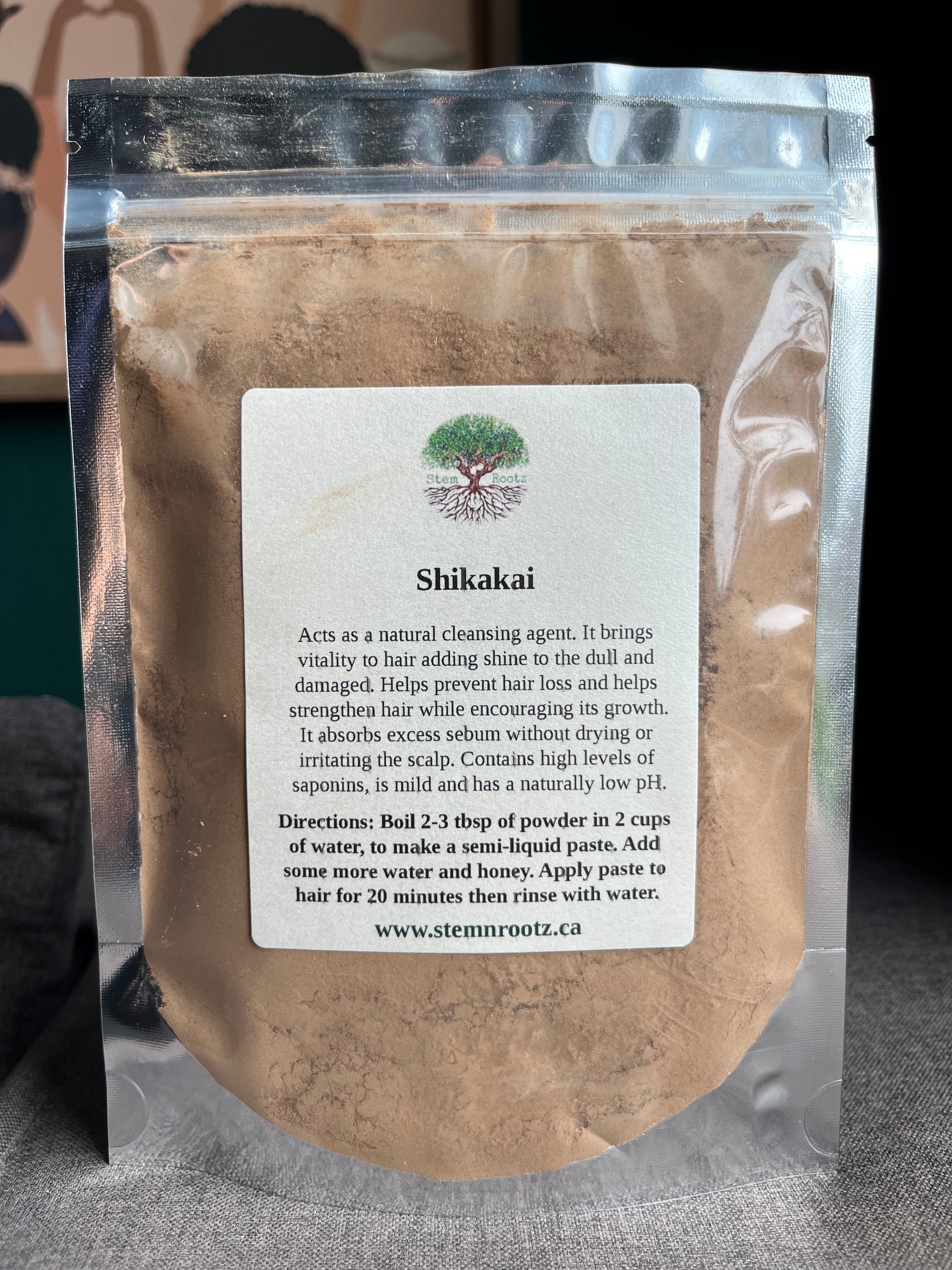 Stem n Rootz Shikakai Powder – product photo