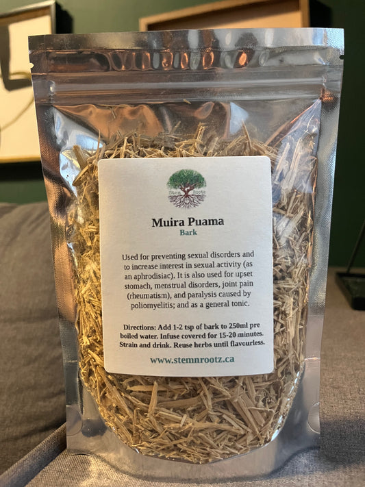 Muira Puama – Natural Vitality, Hormonal Support, and Energy Boost 4oz
