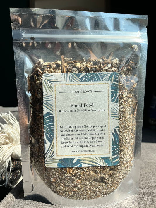 Blood Food Herbal Tea Blend –  Private Label  4oz