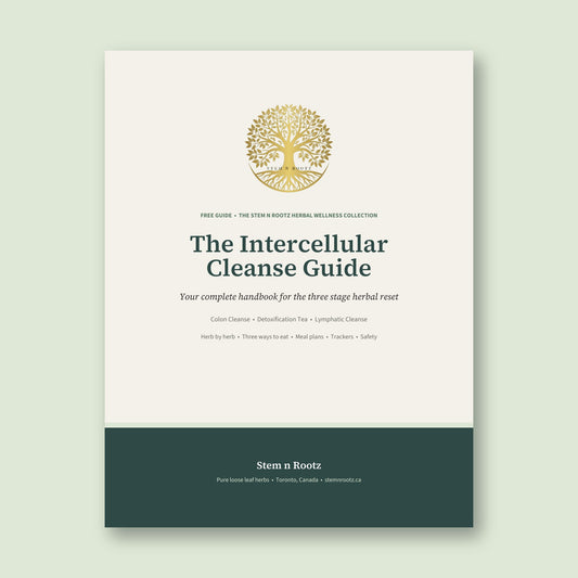 The Intercellular Cleanse Guide by Stem n Rootz, free digital download cover