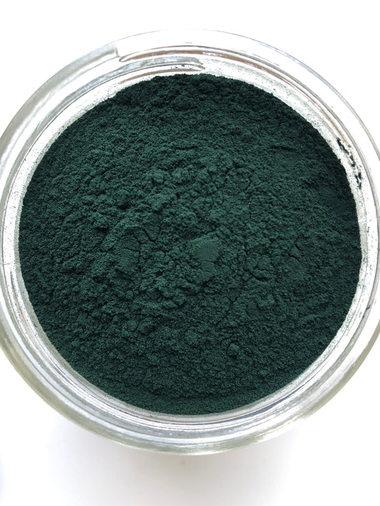 Spirulina powder in resealable 4oz pouch
