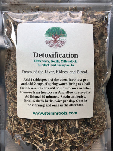 detoxification tea blend 3.5 oz