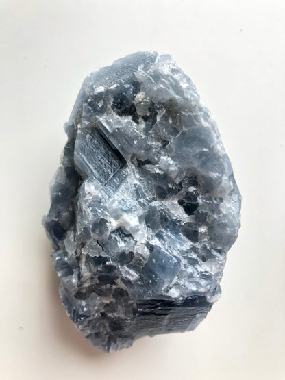 calcite chunks | blue  medium (8-10cm)
