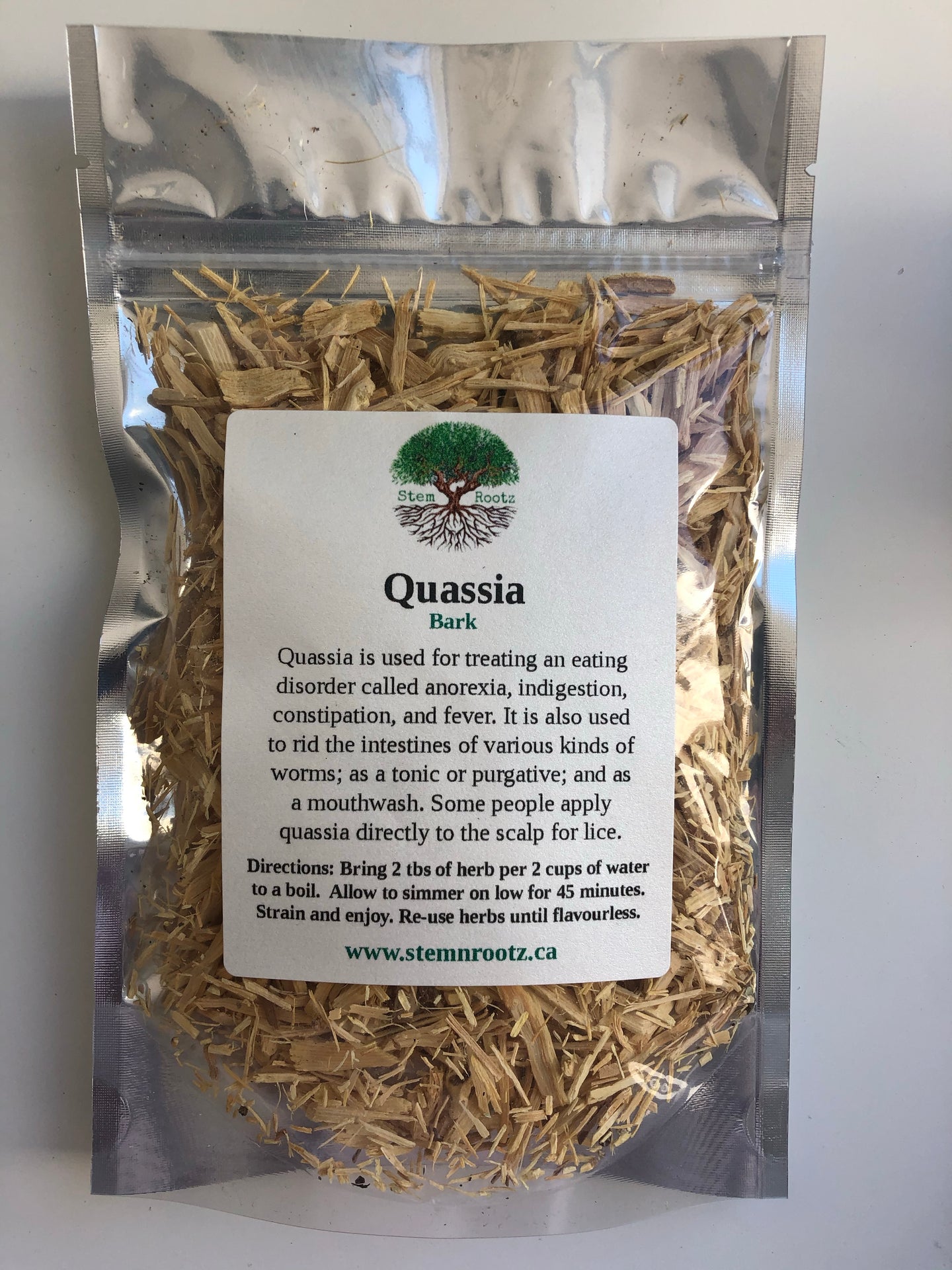 quassia bark (hombre grande) 2.5 oz