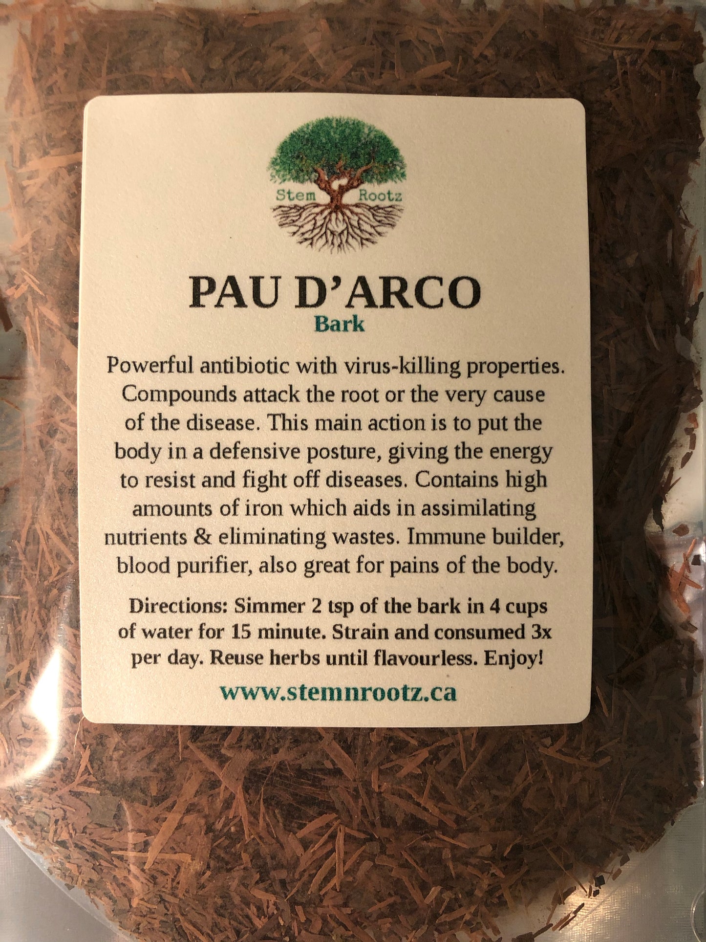 pau d’arco bark 2.5oz