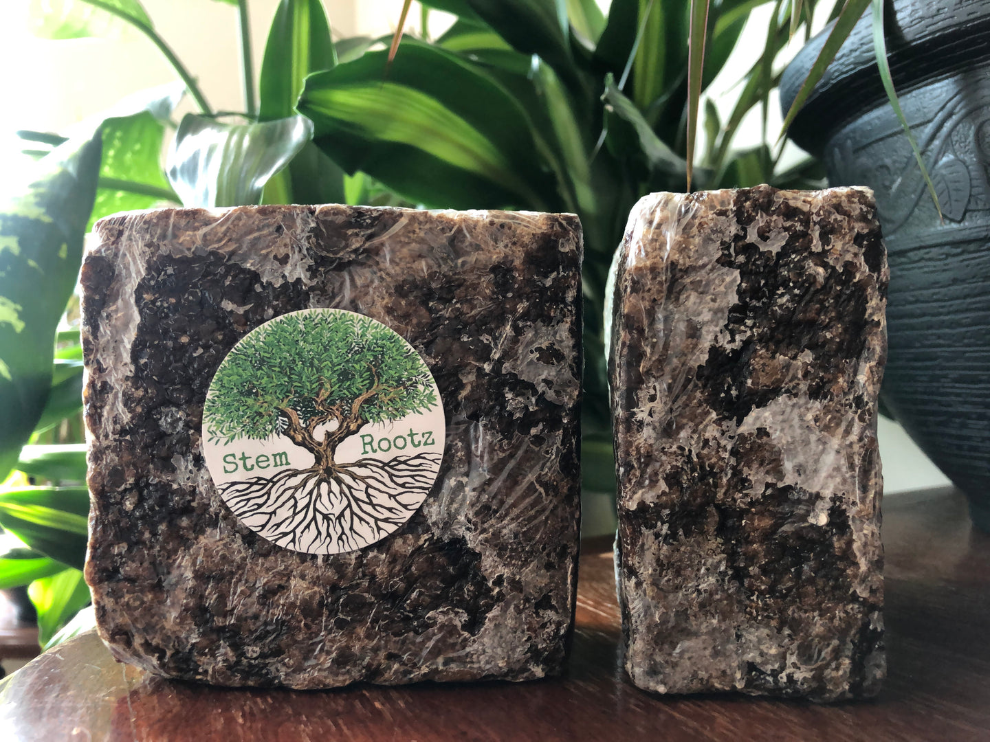 raw organic african black soap
