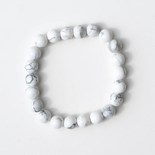 howlite bracelet 8mm