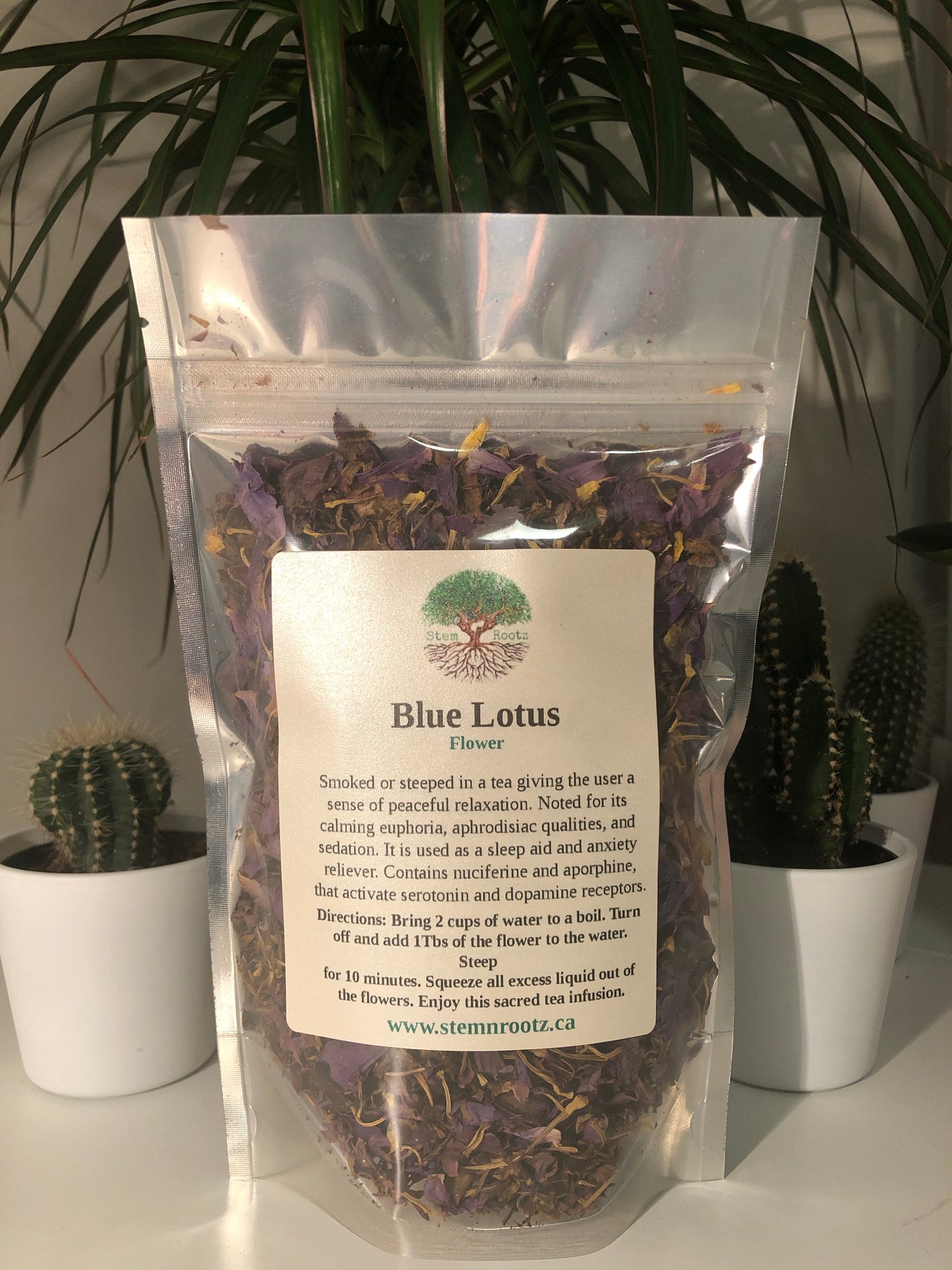 blue lotus flower 1oz