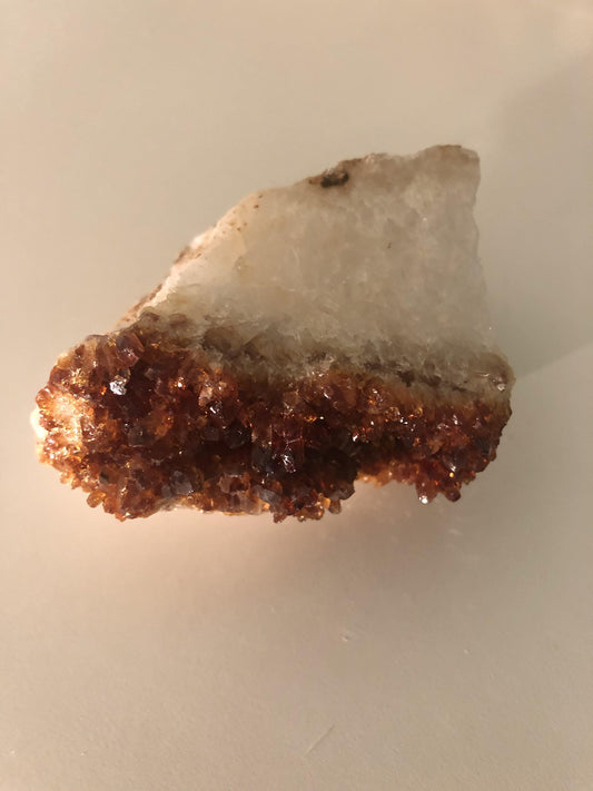 madeira citrine quartz cluster 7.5oz