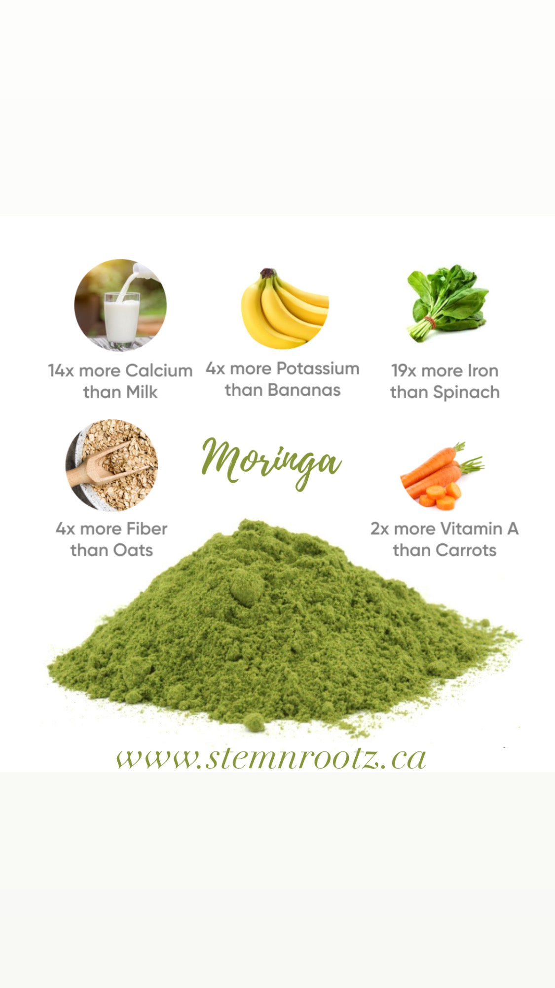 moringa (powder 125ml jar)